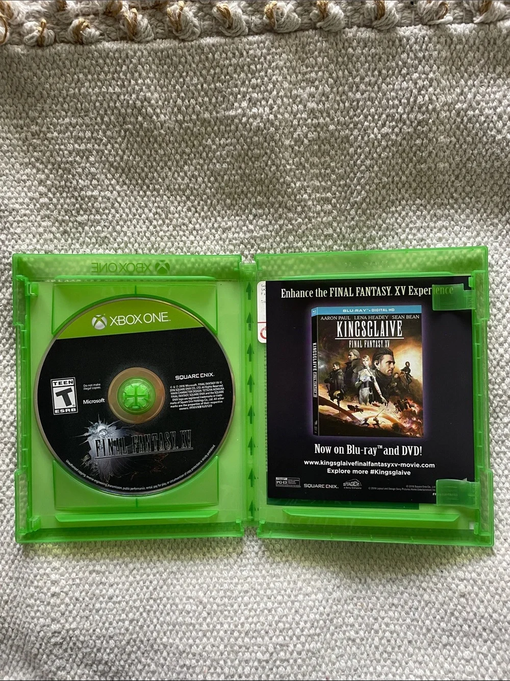 Microsoft Xbox One Final Fantasy XV - Green Case